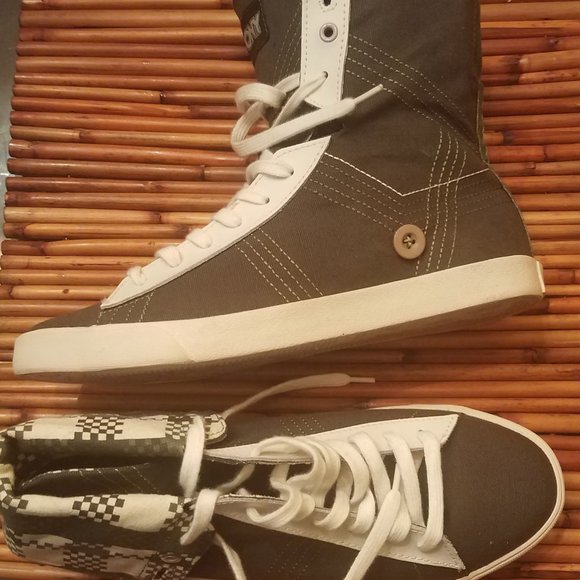 Pony Forest Green & White FTD Gleason Sneakers Sz 10 NEW - Picture 5 of 11